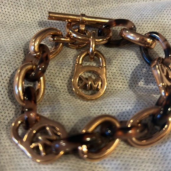 Women’s Michael Kors Rose Gold and Tortoise bracelet - Picture 3 of 4